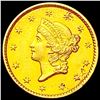 1852 Rare Gold Dollar UNCIRCULATED