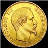 1859 France .4667oz Gold 50 Francs UNCIRCULATED