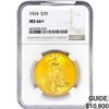 Image 1 : 1924 $20 Gold Double Eagle NGC MS66+