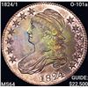 Image 1 : 1824/1 O-101a Capped Bust Half Dollar CHOICE BU