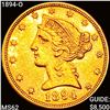 1894-O $5 Gold Half Eagle UNCIRCULATED