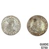 Image 1 : (2) 1660's Polish Silver 6 Groschens