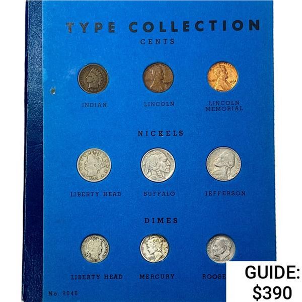 1879-1974 US 20th Century Type Set [24 Coins]