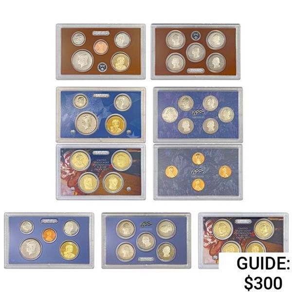 2009-2017 US Proof Mint Sets [42 Coins]