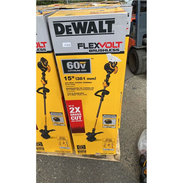 DEWALT 15" STRING TRIMMER ( DCST970B ) IN BOX *TOOL ONLY BATTERIES NOT INCLUDED*