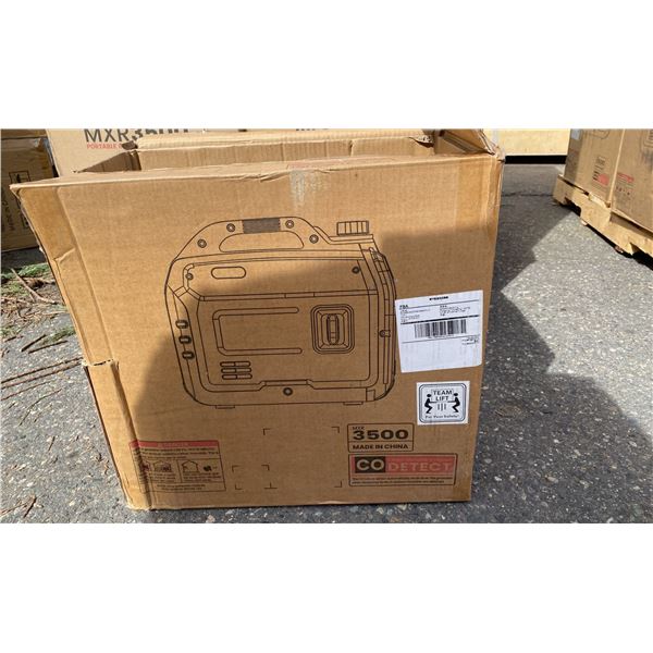 OHV ENGINE ( MXR3500 ) PORTABLE INVERTER GAS POWERED GENERATOR WITH A 1.06 GALLON FUEL CAPACITY