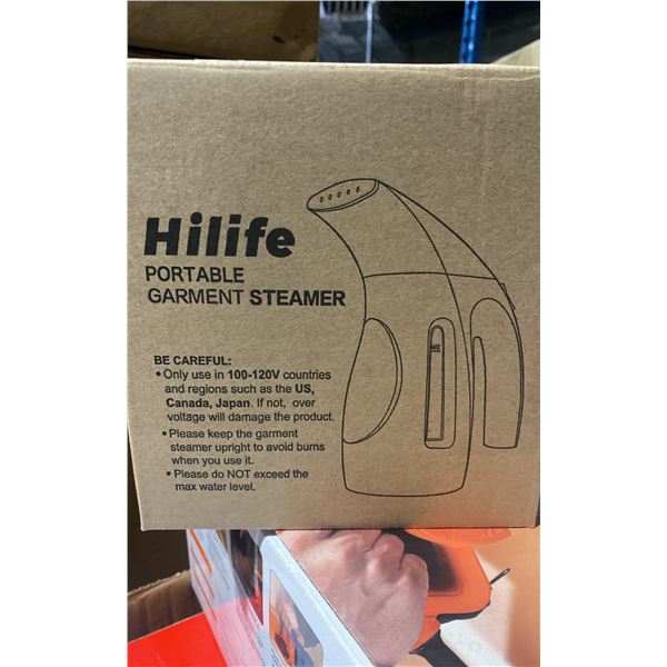 HI-LIFE PORTABLE ELECTRIC GARMENT STEAMER * IN BOX *