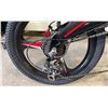 Image 3 : VICTORIAN M2 A BLACK / RED SHIMANO 7 SPEED ELECTRIC FOLDABLE E-BIKE WITH CHARGER - 55 KM RANGE,