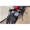 Image 9 : VICTORIAN M2 A BLACK / RED SHIMANO 7 SPEED ELECTRIC FOLDABLE E-BIKE WITH CHARGER - 55 KM RANGE,