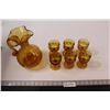 Image 1 : (6) Glass Cups and (1) Jug