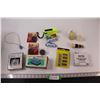 Image 1 : (15) Misc. Items (Aquarium Pump (not working), Smoke alarm, Flask, etc.)