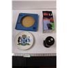Image 1 : (1) Crest of the town of Barrhead Plate, (1) Security camera