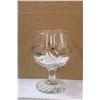 Image 2 : (34) gold rimmed Olympic torch glassware