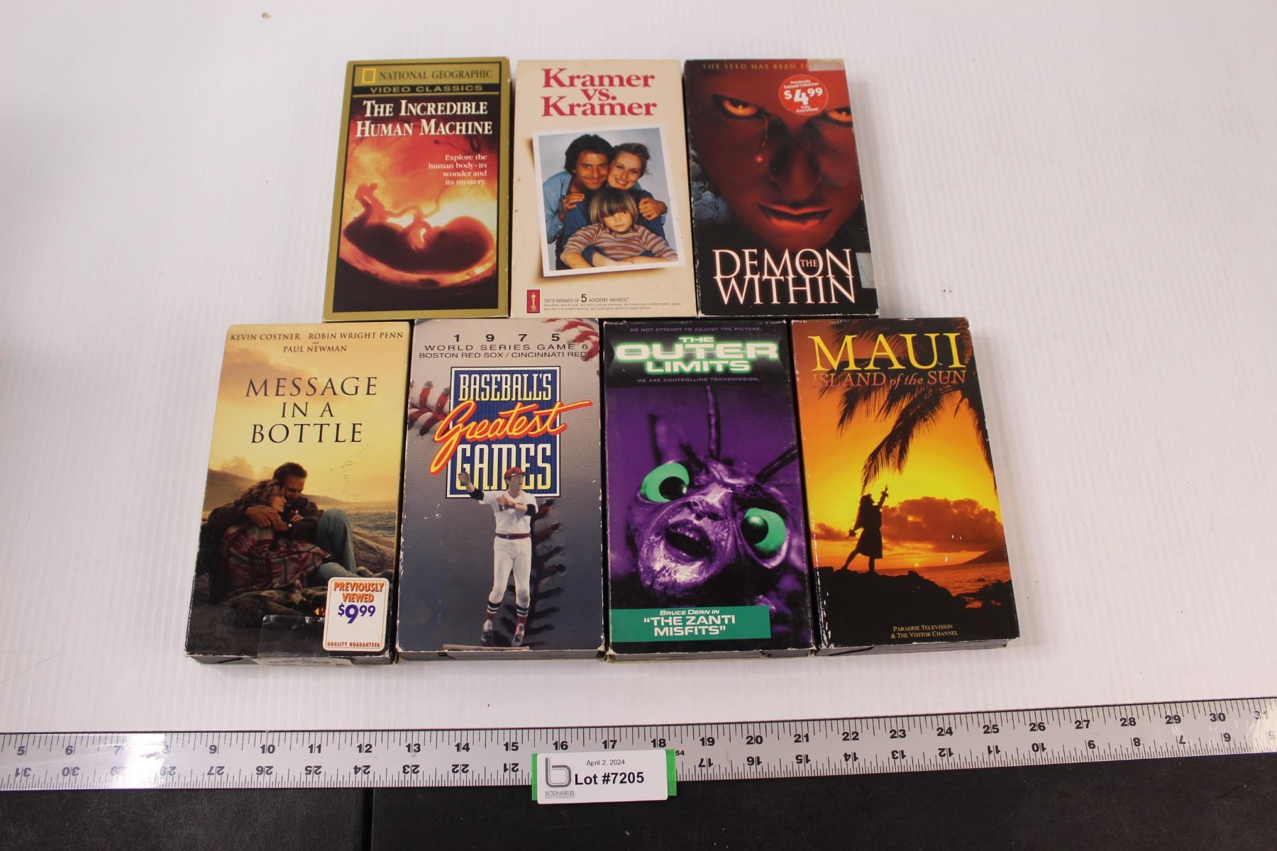 7 VHS Tapes Baseballs Greatest Games The Incredible Human Machine 7 vhs tapes baseballs greatest games the incredible human machine