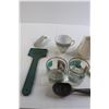 Image 2 : (4) Can Openers, USA Plate, Misc.