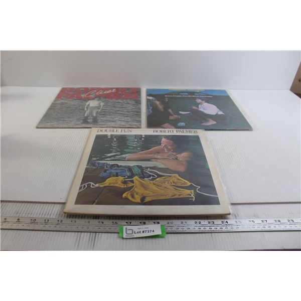 (3) Robert Palmers Vinyl Records