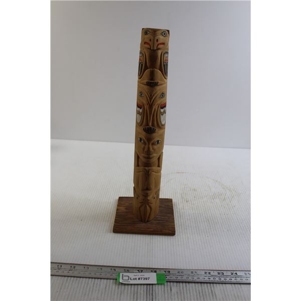 Totem Pole Carving by Bob Lawson