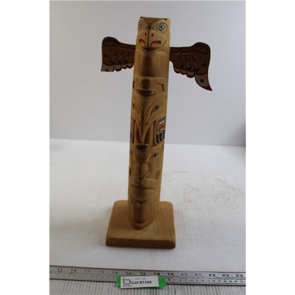 Totem Pole Carving by Bob Lawson