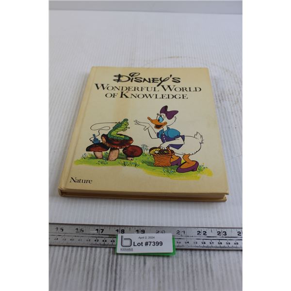 Disney Wonderful World of Knowledge Nature Book