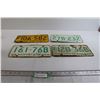 Image 1 : (4) Saskatchewan License Plates - 1966, 1967, 1968