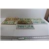 Image 1 : (7) Saskatchewan License Plates