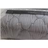 Image 2 : New Reversible 65" x 71" Chair Protector - Black/Grey