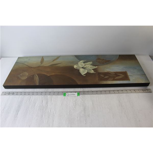 Flower Picture - 3' x 1'