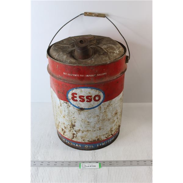 Esso Collector Pail - 5 Gallons