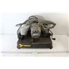 Image 1 : * Porter Cable Chop Saw - Working; Plastic Storage Tote