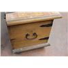 Image 7 : *Decorative Wooden Storage Trunk - 17" x 53" x 20"