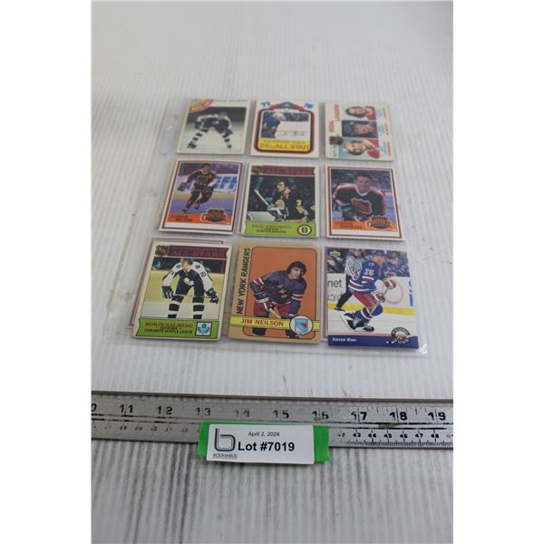 (18) Old Hockey Cards