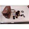 Image 1 : Leather Camera Case, Misc. Lens Cleaning Supplies