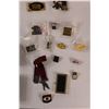 Image 2 : Misc. Microcassette Recorder, Pocket Knife, Change, Pins, etc.