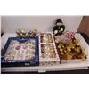 Image 1 : (3) Boxes of Christmas Ornaments, Misc. Christmas Decor