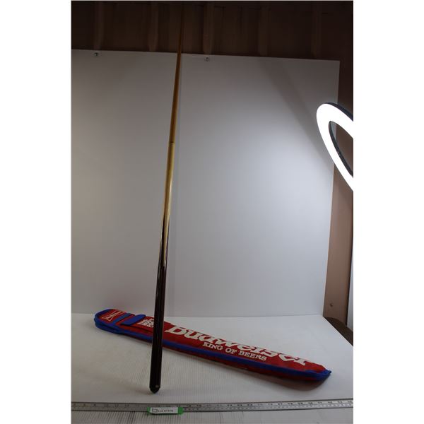 Pool Cue, Budweiser Case