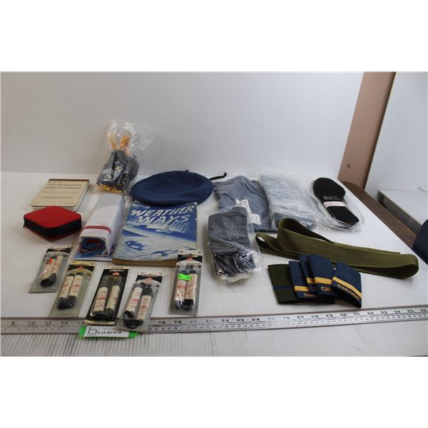 Canadian Air Command Flag and Assorted Wear