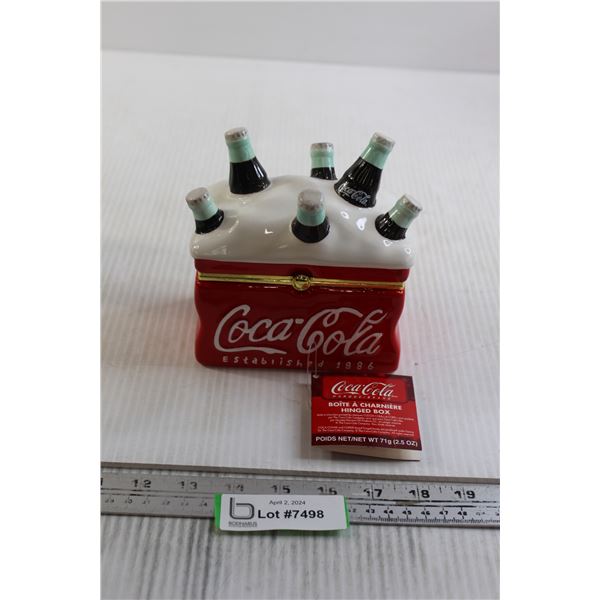 Coca-Cola Christmas Hinged Box with Candies