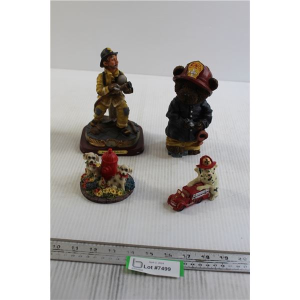 (3) Firefighter Decorations, Dalmatian Decoration