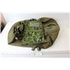 Image 1 : Military Duffel Bag, Camouflage File Carrying Case, Map of Esquimalt