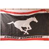 Image 2 : Calgary stampede flag 61"L / 31"H