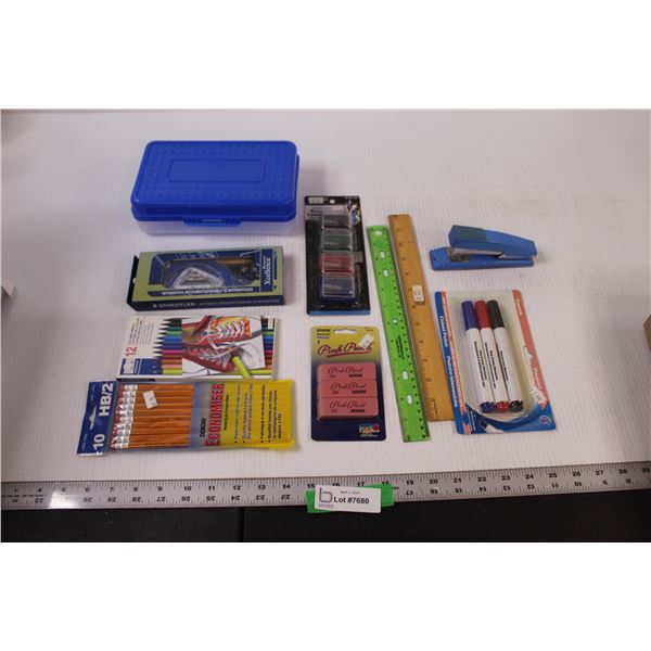 Misc. School Supplies (Pencils, Sharpeners, Crayons, Erasers, etc.)