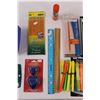 Image 3 : Misc. School Supplies (Pencils, Sharpeners, Highlighters, Math Instruments, etc.)