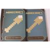 Image 3 : (2) Minecraft Construction Handbooks, Misc. DVDs and Games