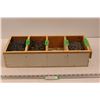 Image 1 : Wooden Drawer of Nails - 2"- 2 1/4" Common, Spiral & Round Head
