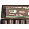 Image 6 : 43pc Husky 1/4" & 3/8" Drive S.A.E/Metric Socket Set & 11pc Power Fist 1/2" Drive Deep Impact Socket