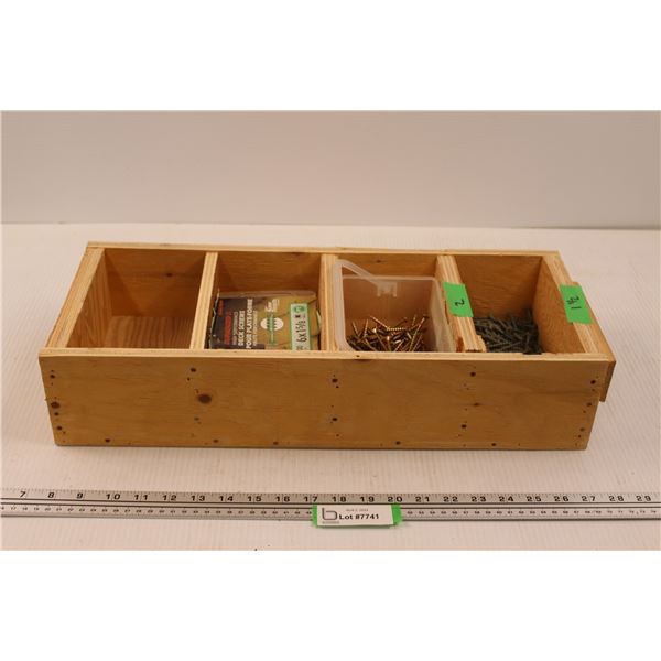 Wooden Drawer of Deck/Wood Screws - 1 1/2  - 6 