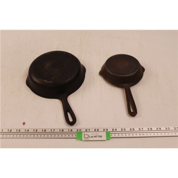 Cast Iron Pans - Wagner Ware 8" Skillet & Japan 4"