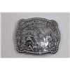 Image 2 : 1996 & 1997 50th Anniversary National Finals Rodeo Belt Buckles (New, Factory Sealed)