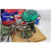 Image 4 : Flood Lights - Light Holders (blue yellow green) - Box of Outdoor Christmas Lights