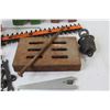 Image 3 : Electric Hedge Trimmer (untested) - Saw Horse End Clamps - Plant Ties - Misc. Items